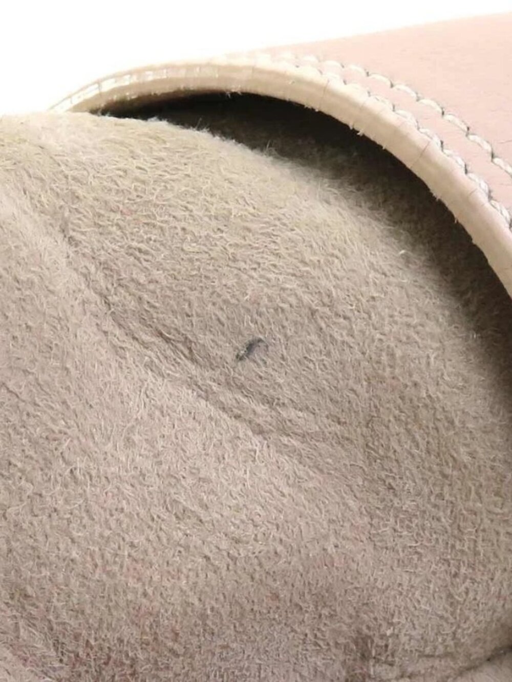 Auth Salvatore Ferragamo Shoulder Bag Beige/Pink Beige Mutton fur - Picture 11 of 16
